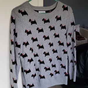 Charter Club Scottie dog sweater